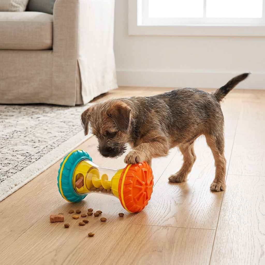 Small dogs need puzzle toys too